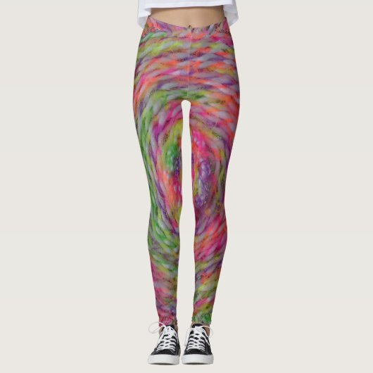 Yarn Swirl Leggings (Vorderseite)