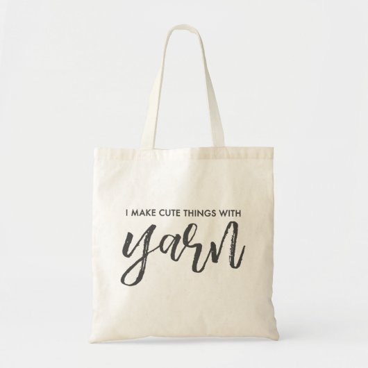 Yarn Tote Bag Tragetasche (Vorne)