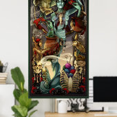 Yarn Zombies "Bridgette" Voll-Length-Poster Poster (Heimbüro)