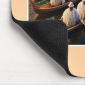 Yarnball Rowing-Crew Mousepad (Ecke)