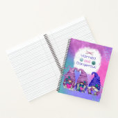 Yarned und gefährliche Crocheting Gnomes Notizblock (Innenseite)