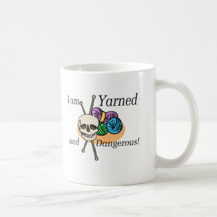 Yarned und gefährliche T - Shirts und Geschenke Kaffeetasse