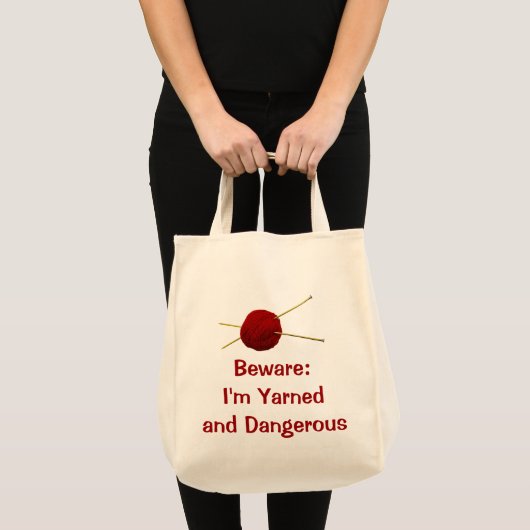 Yarned und gefährliche Tasche (Vorderseite (Produkt))