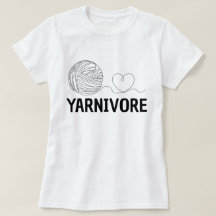 Yarnivore, Funny Knitting & Knitter Gift 