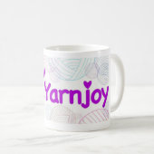 Yarnjoy Tasse (VorderseiteRechts)