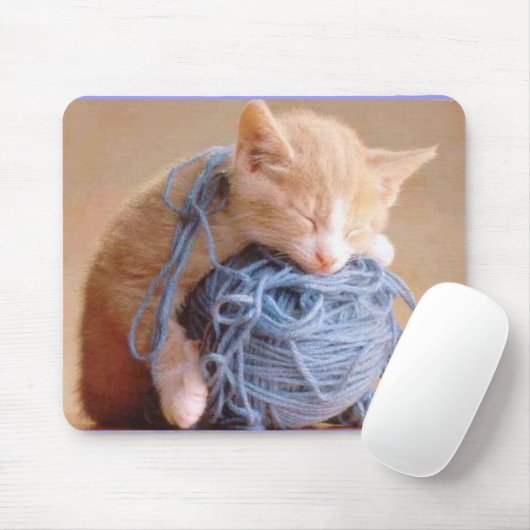 yarnkitty mousepad (Mit Mouse)