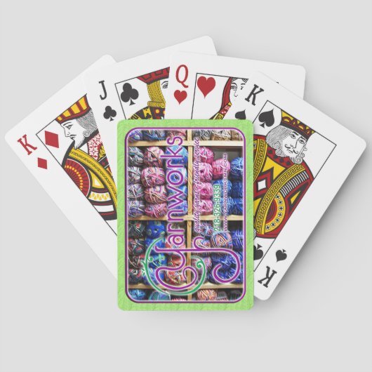 Yarnworks Bicycle Playing Cards Spielkarten (Rückseite)