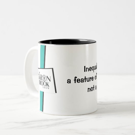 Yaron Bach-Show - Ungleichheits-Tasse Zweifarbige Tasse (Vorderseite Links)