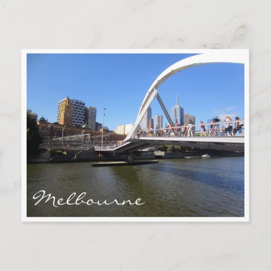 Yarra-Brücke Postkarte (Vorderseite)
