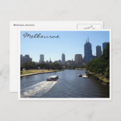 Yarra melbourne postkarte (Vorne/Hinten)