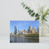 Yarra Skyline Postkarte (Stehend Vorderseite)