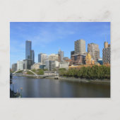 Yarra Skyline Postkarte (Vorderseite)