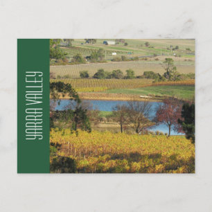 Yarra Valley Weingut Postkarte