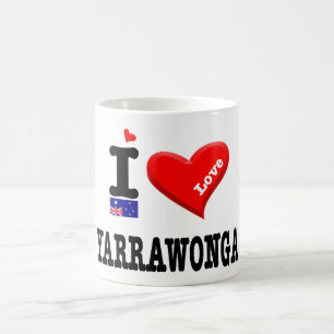 YARRAWONGA - I-Liebe Kaffeetasse