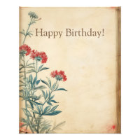 Yarrow Blume Illustration ephemere