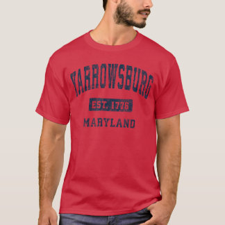 Yarrowsburg Maryland MD Vintage Athletik Sport De T-Shirt