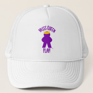 Yas Queen Play Fun Board - Spielmotto Art Truckerkappe