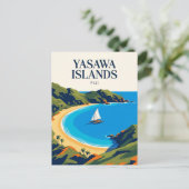 Yasawa-Inseln Fidschi Postkarte (Stehend Vorderseite)