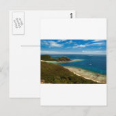 Yasawa-Inseln Fiji Postkarte (Vorne/Hinten)