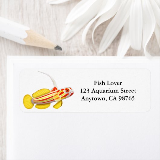 Yasha Hase Goby Fish benutzerdefinierbares Adresse (Insitu)