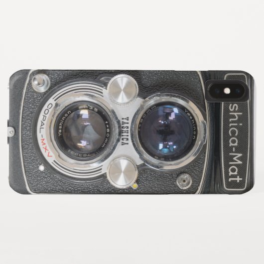 Yashica-Mat Case-Mate iPhone Hülle (Rückseite (Horizontal))