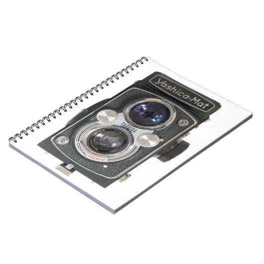 Yashica-Mat Notizblock (Linke Seite)