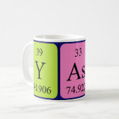 Yasin Periodenname Tasse (Vorderseite Links)