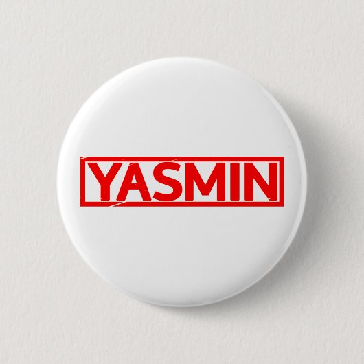 Yasmin-Briefmarke Button (Vorderseite)