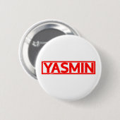 Yasmin-Briefmarke Button (Vorne & Hinten)