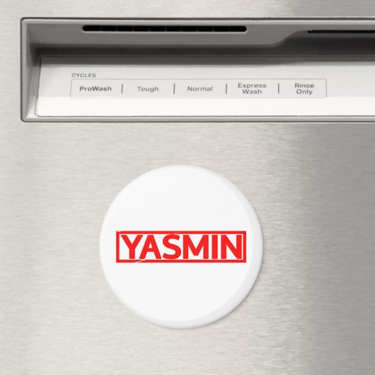 Yasmin-Briefmarke Magnet (In Situ (Geschirrspüler))