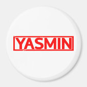 Yasmin-Briefmarke Magnet (Vorne)