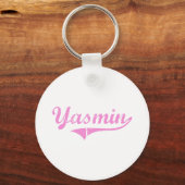 Yasmin Classic Style Name Schlüsselanhänger (Vorderseite)