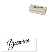 Yasmina-Namensschild Gummistempel (Stempel)