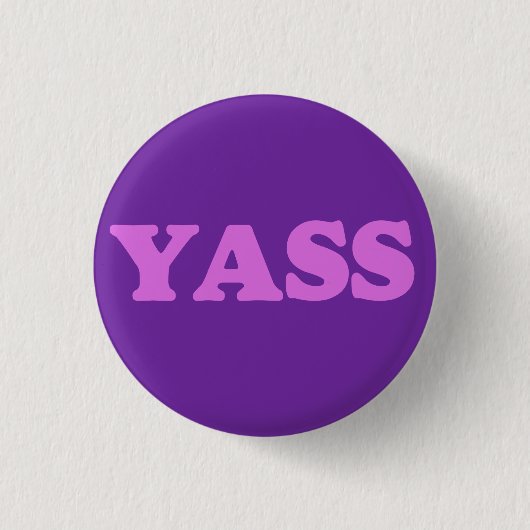 YASS BUTTON (Vorderseite)