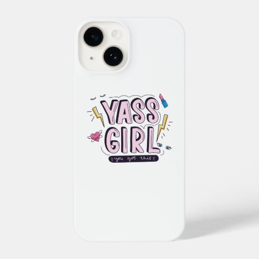 Yass Girl | Das haben Sie Got iPhone Hülle (Rückseite)