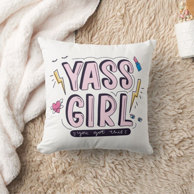 Yass Girl | Das haben Sie Got Kissen (Decke)