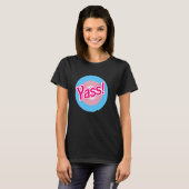 Yass - Trans Pride Mod Target - Trans Pride Flag B T-Shirt (Vorne ganz)