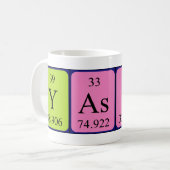 Yasser Periodenname Tasse (Vorderseite Links)