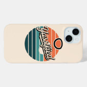 Yassified Retro Sunset Case-Mate iPhone Hülle (Rückseite (Horizontal))