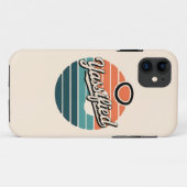 Yassified Retro Sunset Case-Mate iPhone Hülle (Rückseite (Horizontal))