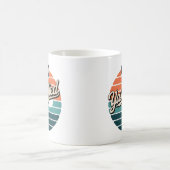 Yassified Retro Sunset Kaffeetasse (Mittel)