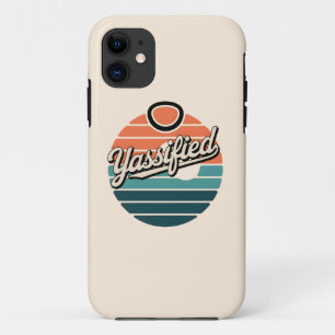 Yassifizierter Retro-Sonnenuntergang Case-Mate iPhone Hülle
