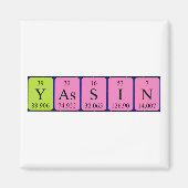 Yassin Periodenmagnet Magnet (Vorne)