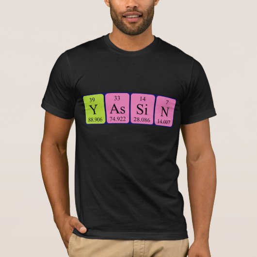 Yassin Periodenname Shirt (Vorderseite)