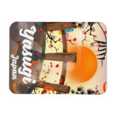 Yasugi Japan Blossom Garten Magnet (Horizontal)