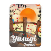 Yasugi Japan Blossom Garten Magnet (Vertikal)