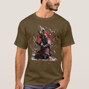 Yasuke Black Japanisch Samurai Bushido Warrior Jap T-Shirt