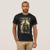 Yasuke Martial Arts Samurai Art T-Shirt (Vorne ganz)