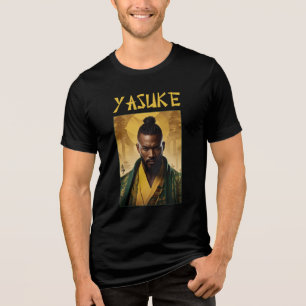 Yasuke Martial Arts Samurai Tri-Blend Shirt