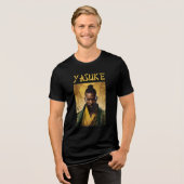 Yasuke Martial Arts Samurai Tri-Blend Shirt (Vorderseite voll)